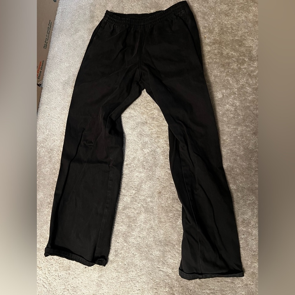 YZY GAP satin cargos